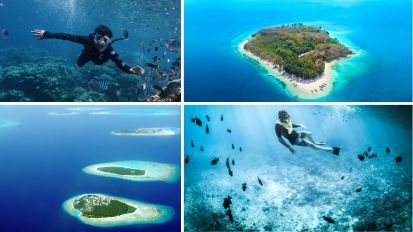 Snorkeling авантура низ Гили Траванган, Мено и Ер